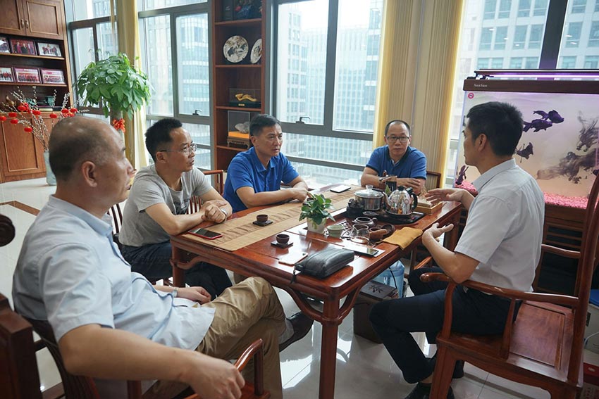 國家“固廢資源化”重點專項專家組蒞臨萬達(dá)業(yè)合作開展環(huán)保項目工作